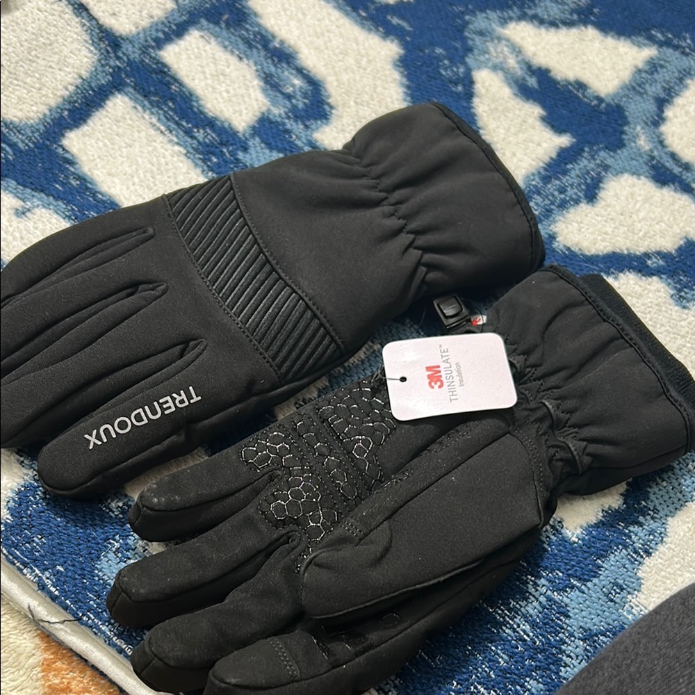TRENDOUX Black Winter Gloves - Picture 7 of 13